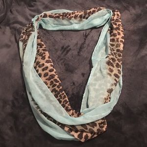 Cheetah Infinity scarf